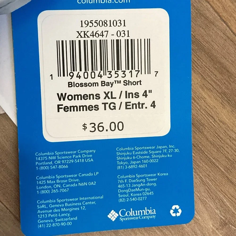 Columbia Omnishade 30 UPF sun protection short size XL - Picture 10 of 13